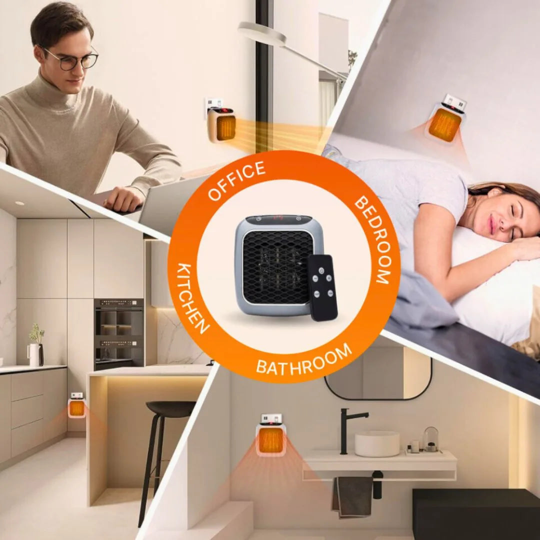 Heater Helper Mini Pro™ | Plug-In Ceramic Room Heater
