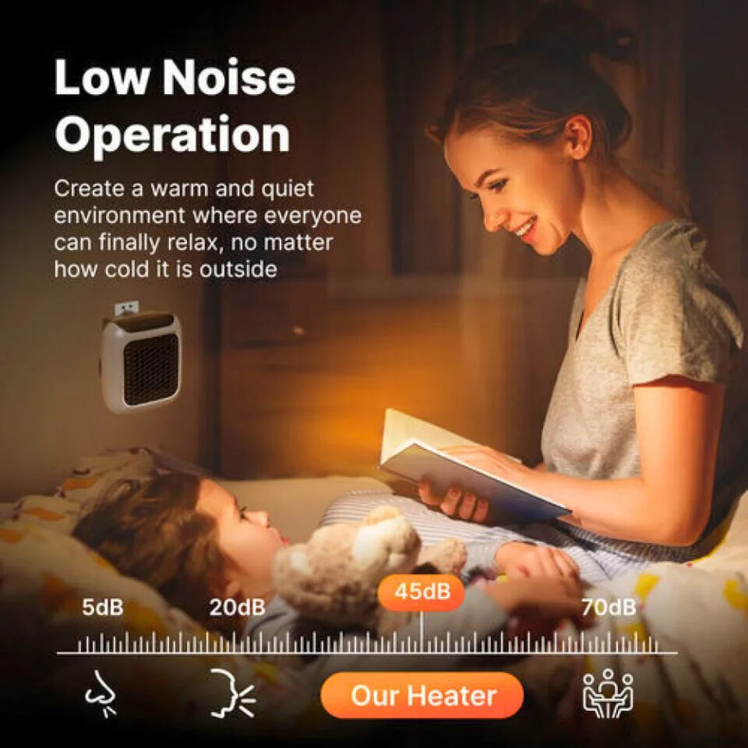 Heater Helper Mini Pro™ | Plug-In Ceramic Room Heater