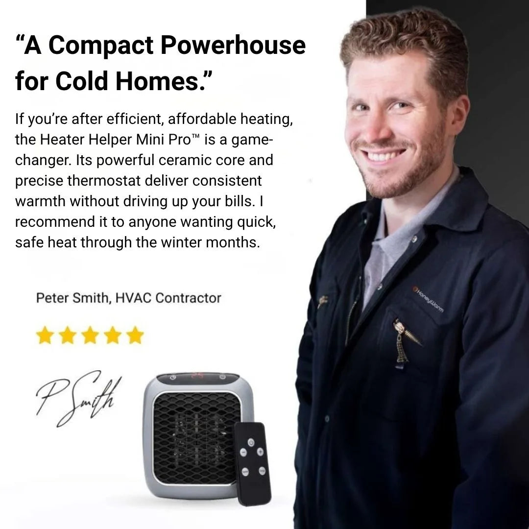 Heater Helper Mini Pro™ | Plug-In Ceramic Room Heater